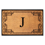 Rubber Bordered Designed Outdoor Monogrammed Doormat 36"X72" - Delara