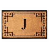 Rubber Bordered Designed Outdoor Monogrammed Doormat 36"X72" - Delara