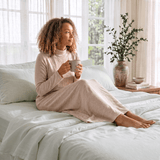 100% European Flax Linen Sheet Set - Delara