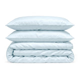 100% Organic Cotton 400TC Sateen Duvet Cover Set - Delara