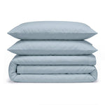 100% Organic Cotton Percale Duvet Cover Set - Delara