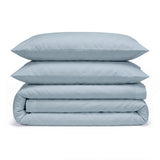 100% Organic Cotton Percale Duvet Cover Set - Delara