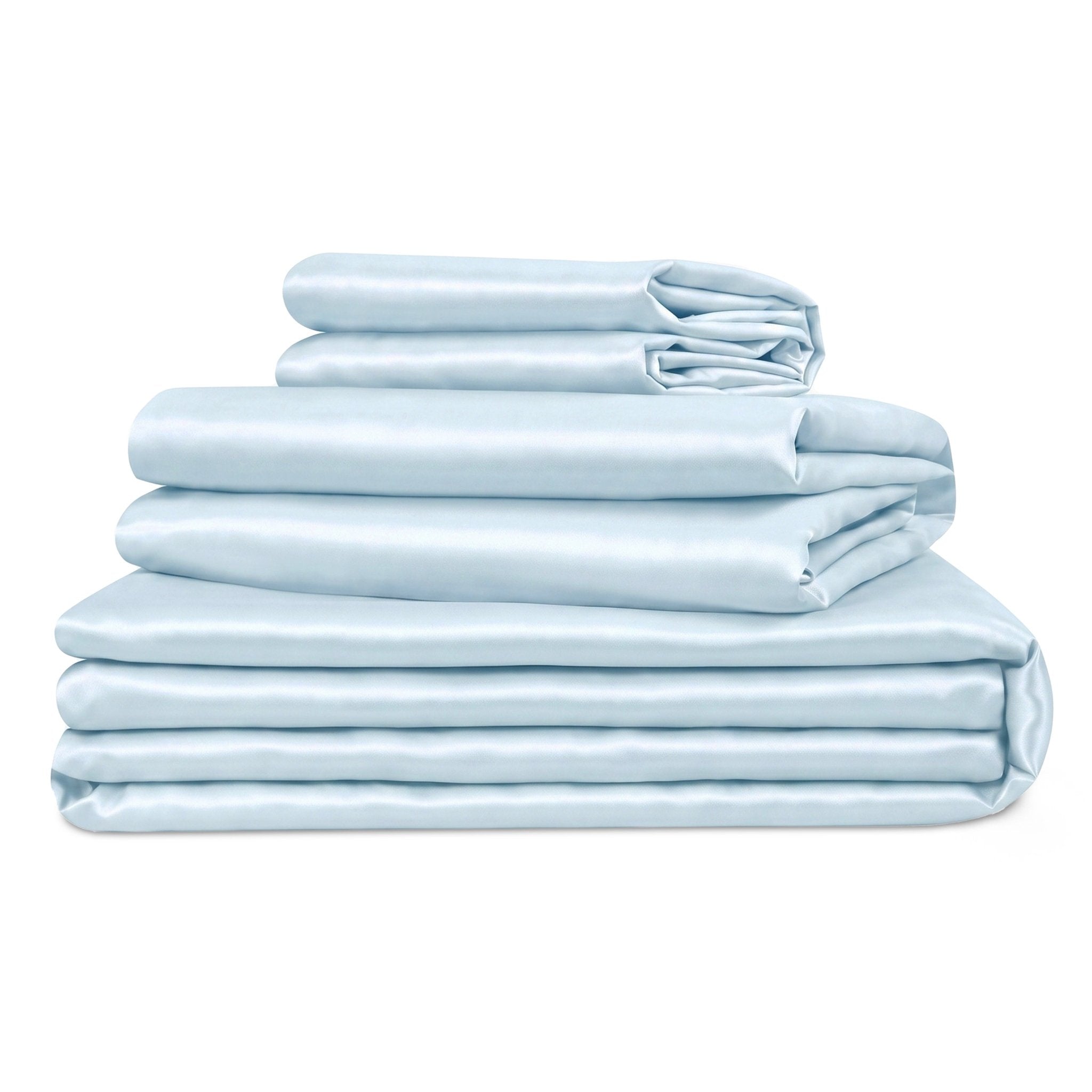 100% Organic Cotton 400TC Sateen Sheet Bundle - Delara