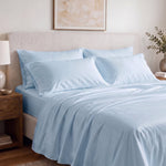100% Organic Cotton 400TC Sateen Pillowcase Pair - Delara