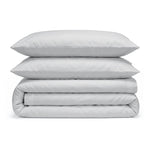 100% Organic Cotton Percale Duvet Cover Set - Delara