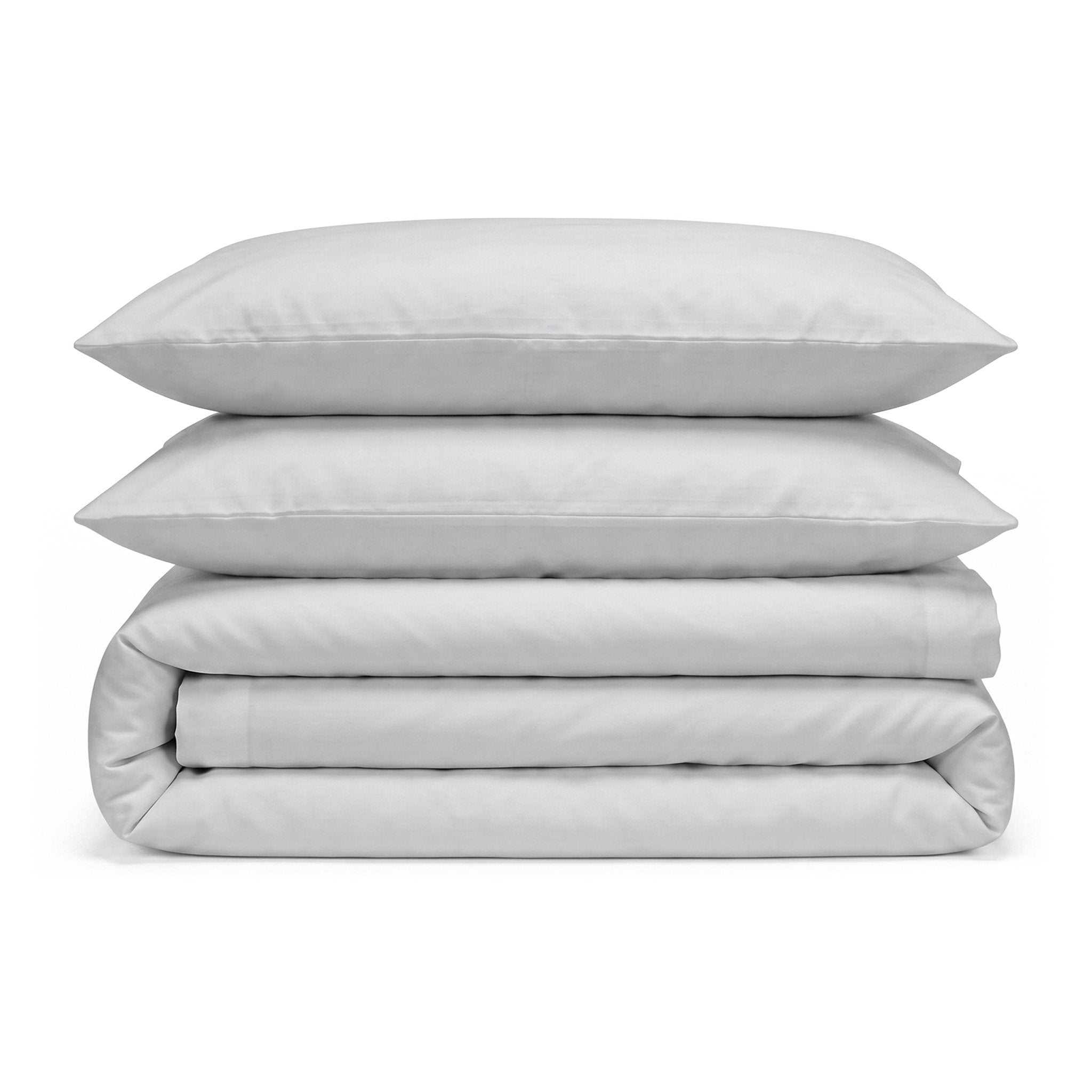 100% Organic Cotton Percale Duvet Cover Set - Delara