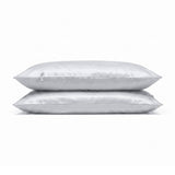 100% Organic Cotton 400TC Sateen Pillowcase Pair - Delara