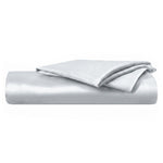 100% Organic Cotton 400TC Sateen Fitted Sheet Set - Delara