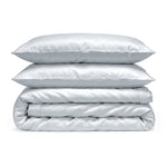 100% Organic Cotton 400TC Sateen Duvet Cover Set - Delara