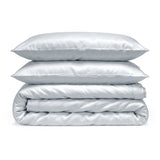 100% Organic Cotton 400TC Sateen Duvet Cover Set - Delara