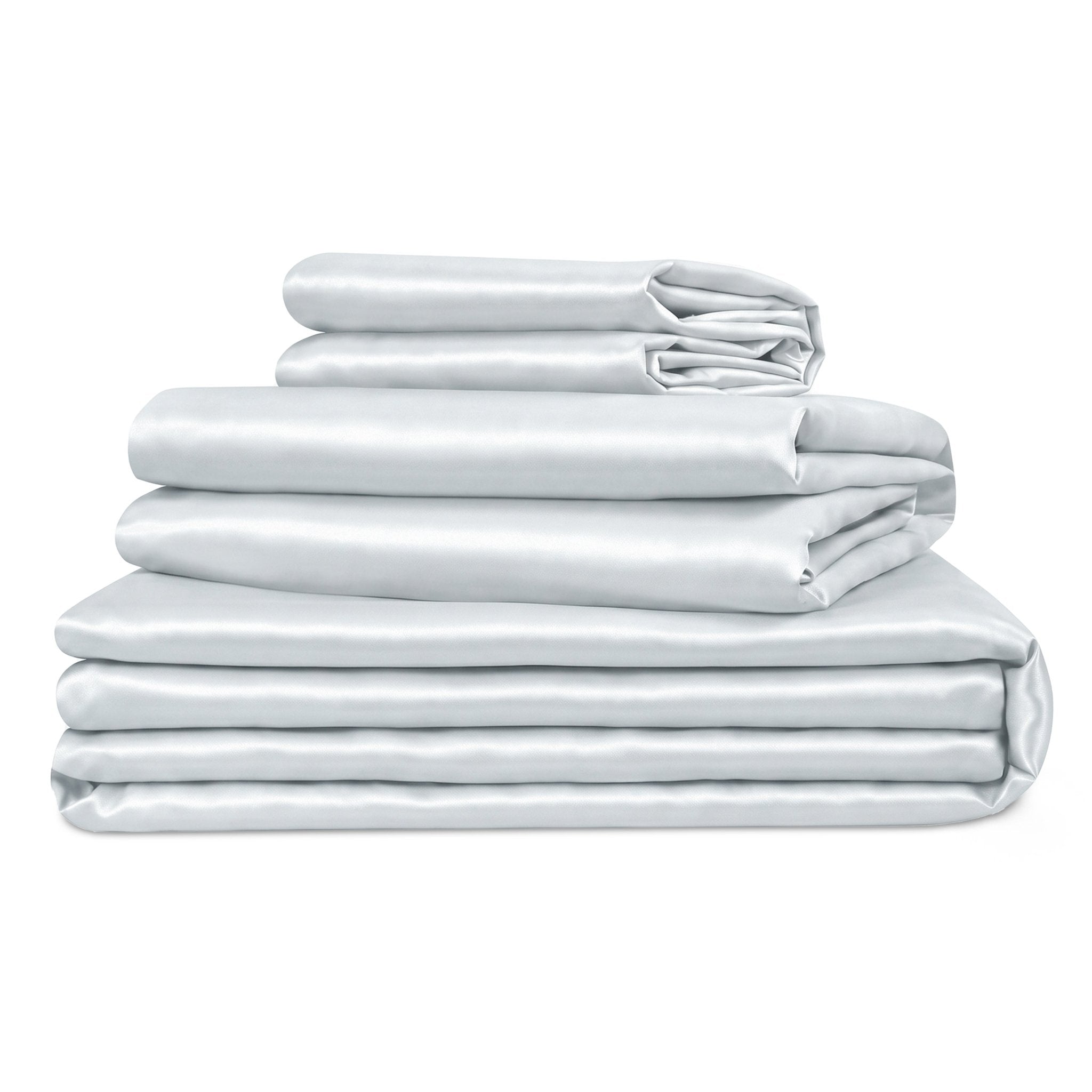 100% Organic Cotton 400TC Sateen Sheet Bundle - Delara