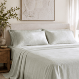 100% European Flax Linen Pillwocase Pair - Delara