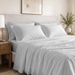100% Organic Cotton Percale Pillowcase Pair - Delara