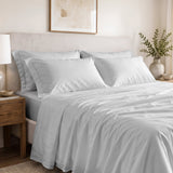 100% Organic Cotton Percale Pillowcase Pair - Delara