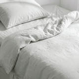 100% European Flax Linen Duvet Cover Set - Delara