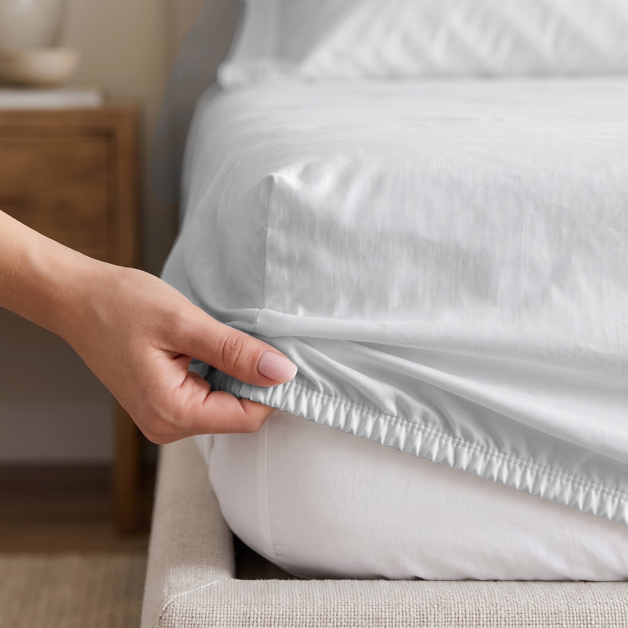 100% Organic Cotton Percale Sheet Bundle - Delara