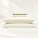 100% European Flax Linen Sheet Set - Delara