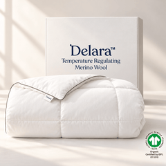 Organic Merino Wool Comforter (Duvet Insert) - Delara