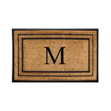 Rubber Border Monogrammed Outdoor Doormat 30"X60"