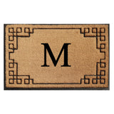 Rubber Bordered Designed Outdoor Monogrammed Doormat 24"X39"