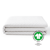 100% Organic Cotton Mattress Pad Protector - Delara
