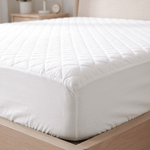 100% Organic Cotton Mattress Pad Protector - Delara