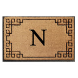 Rubber Bordered Designed Outdoor Monogrammed Doormat 36"X72" - Delara