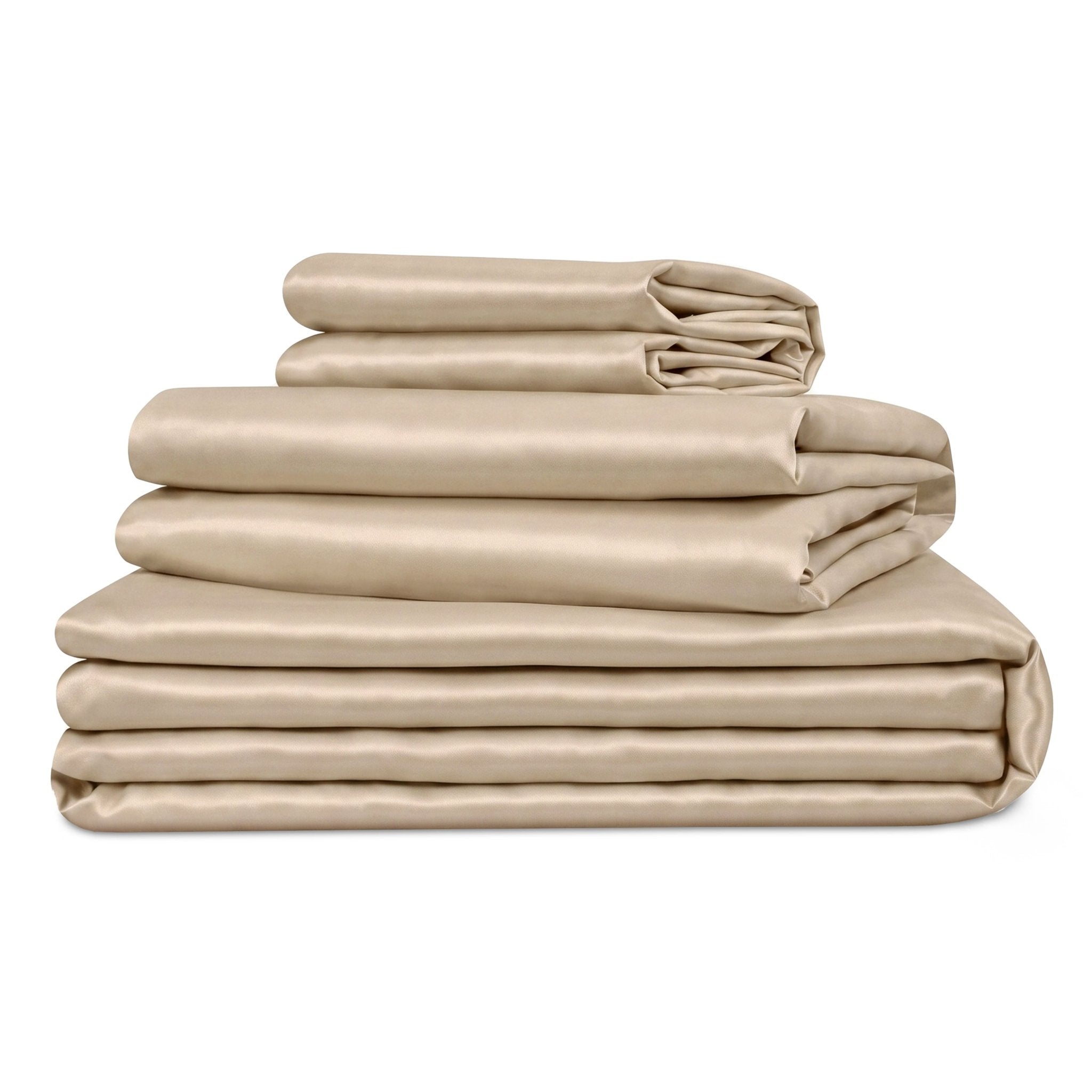 100% Organic Cotton 400TC Sateen Sheet Bundle - Delara