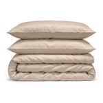 100% Organic Cotton 400TC Sateen Duvet Cover Set - Delara