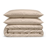 100% Organic Cotton 400TC Sateen Duvet Cover Set - Delara