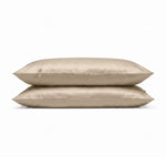 100% Organic Cotton 400TC Sateen Pillowcase Pair - Delara