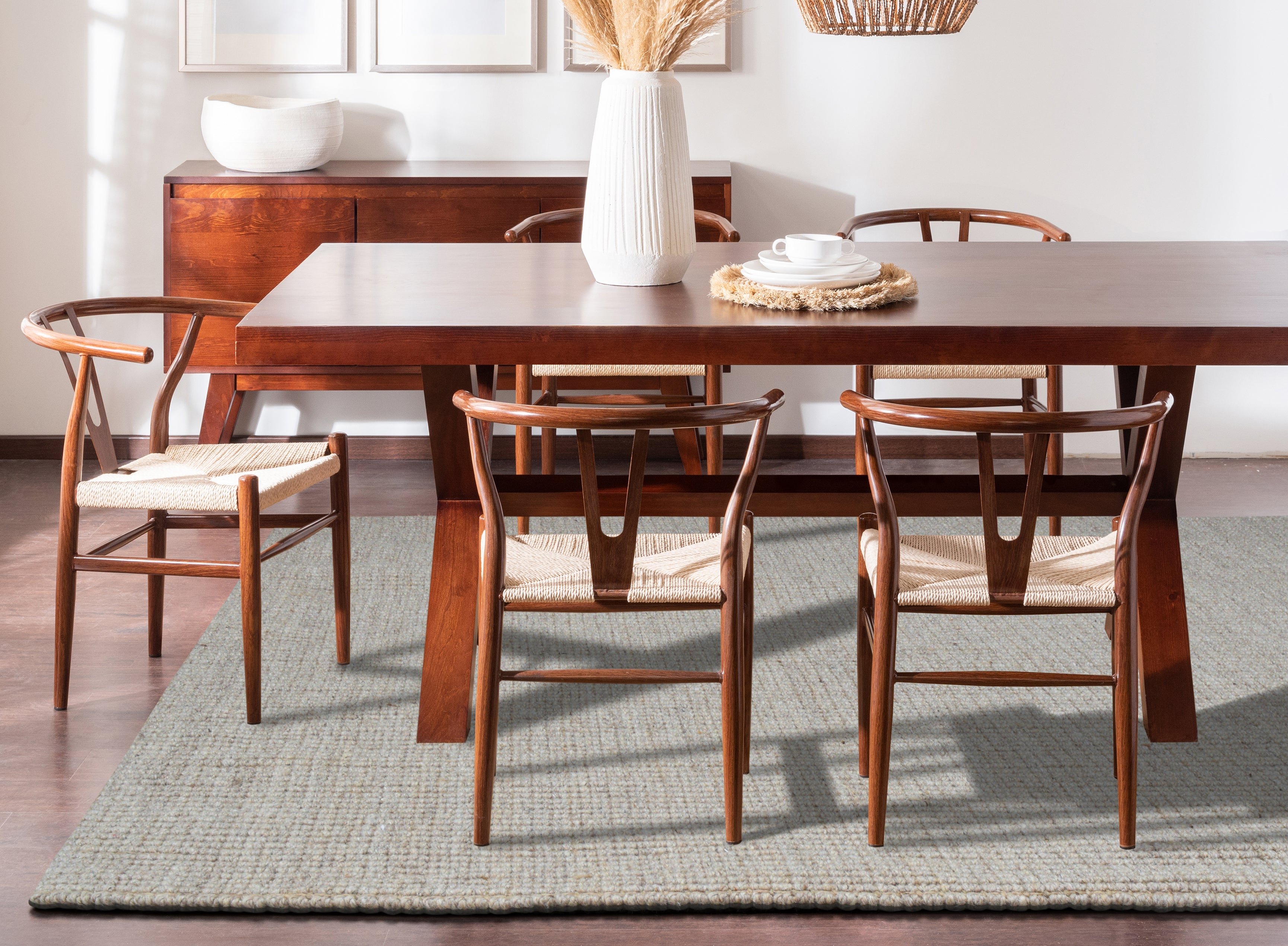Premium Boucle Jute & Wool Rug