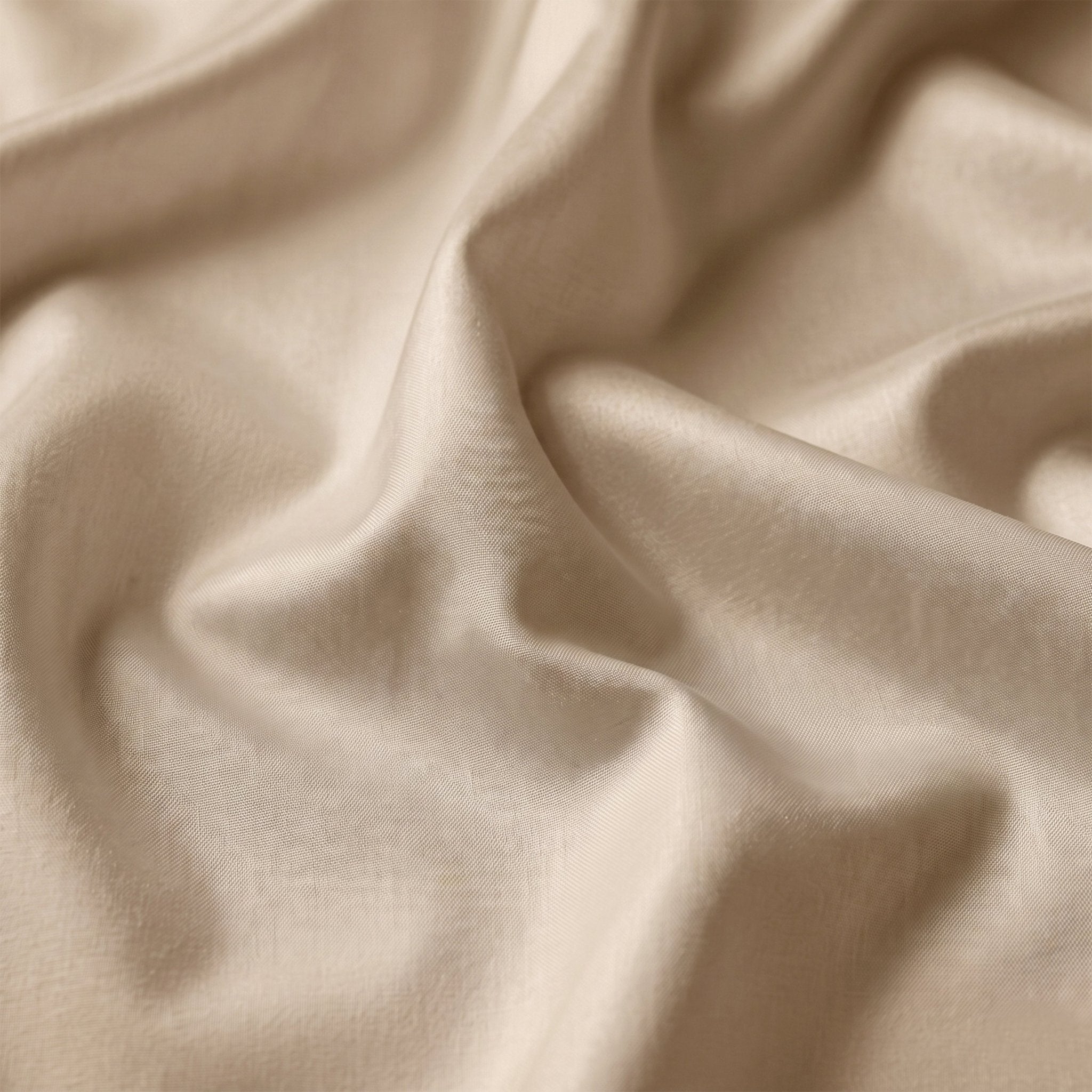 100% Organic Cotton 400TC Sateen Fitted Sheet - Delara