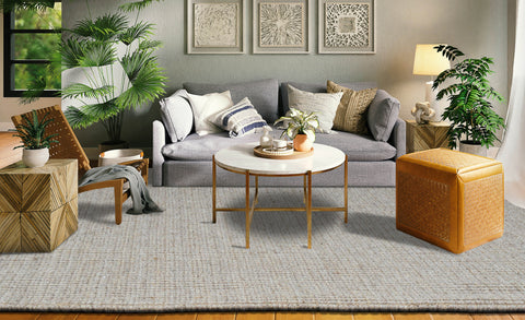 Premium Boucle Jute & Wool Rug