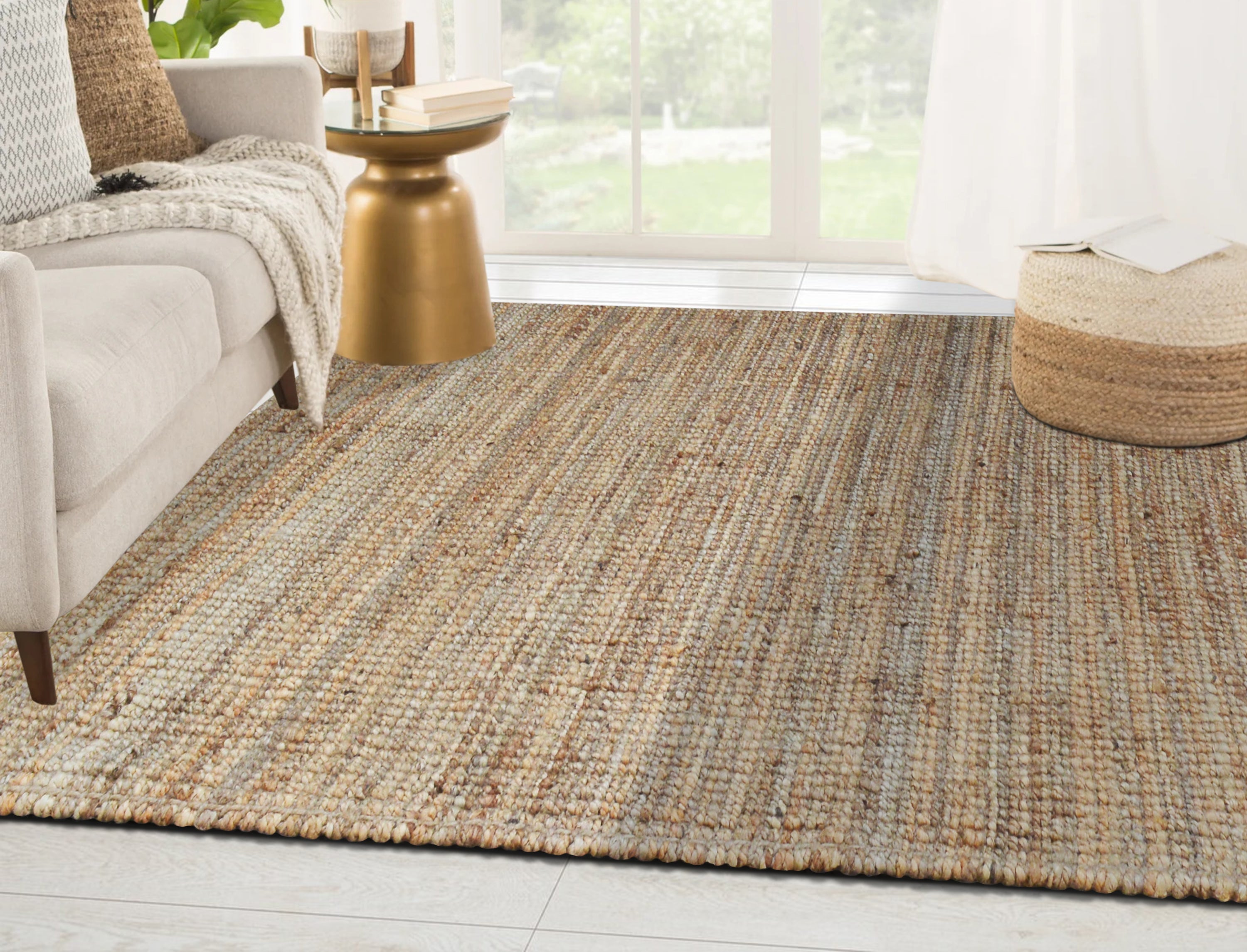 Premium Boucle Jute Rug