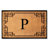 Rubber Bordered Designed Outdoor Monogrammed Doormat 36"X72" - Delara