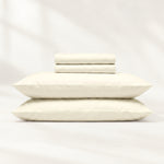 100% Organic Cotton Percale Sheet Set - Delara