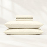 100% Organic Cotton Percale Sheet Set - Delara