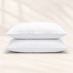 100% European Flax Linen Pillwocase Pair - Delara