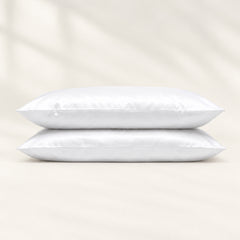 100% Organic Cotton 400TC Sateen Pillowcase Pair - Delara