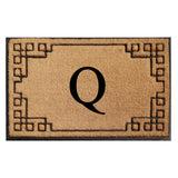 Rubber Bordered Designed Outdoor Monogrammed Doormat 24"X39"