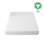 100% Organic Cotton Quilted Mattress Protector – GOTS Certified - Delara