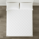 100% Organic Cotton Quilted Mattress Protector – GOTS Certified - Delara