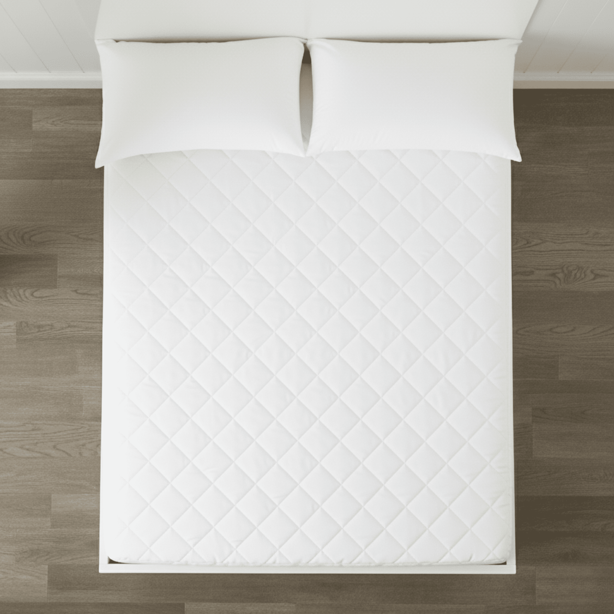 100% Organic Cotton Quilted Mattress Protector – GOTS Certified - Delara