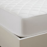 100% Organic Cotton Quilted Mattress Protector – GOTS Certified - Delara