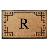 Rubber Bordered Designed Outdoor Monogrammed Doormat 36"X72" - Delara