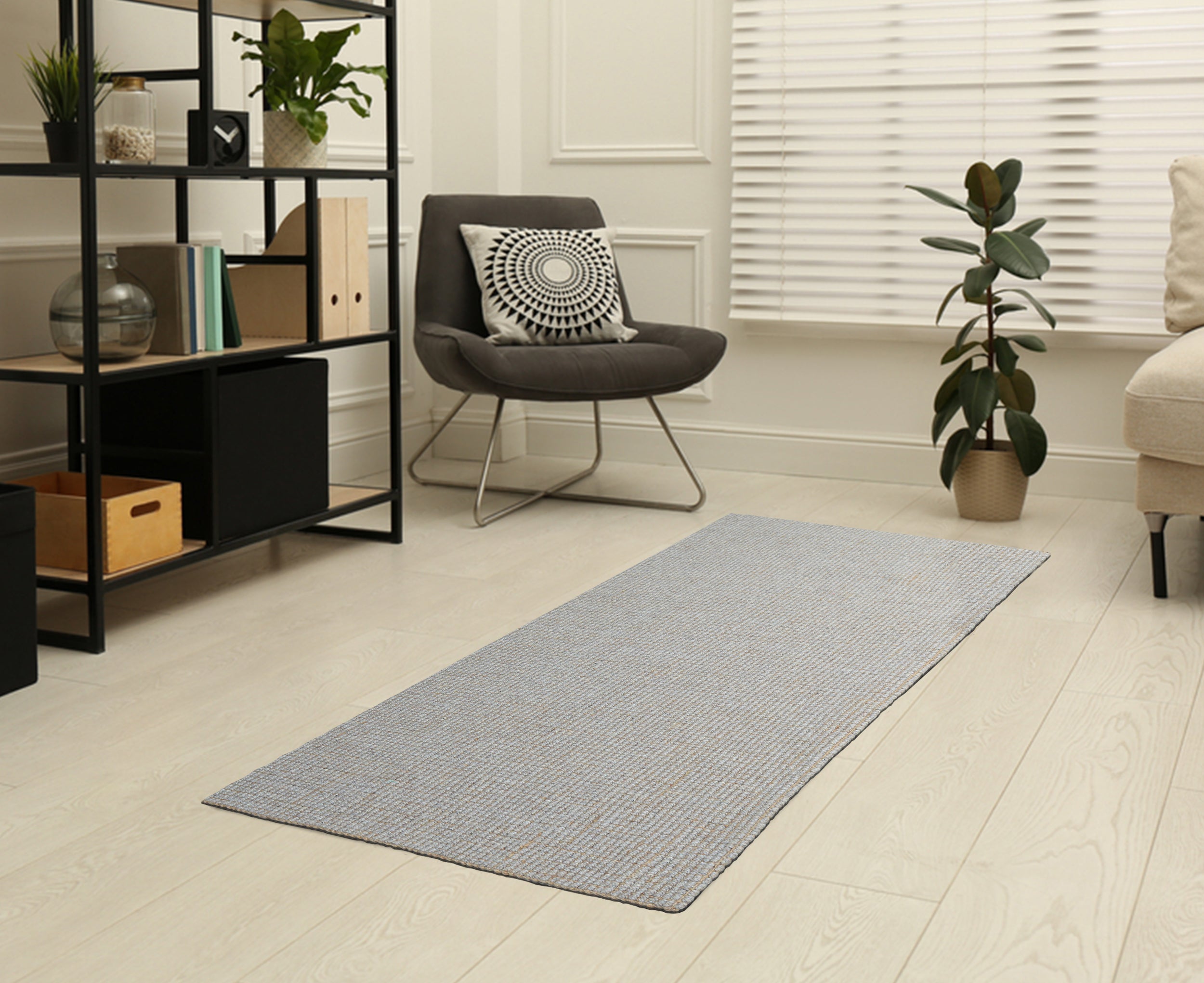 Premium Boucle Jute & Wool Rug - DelaraHome