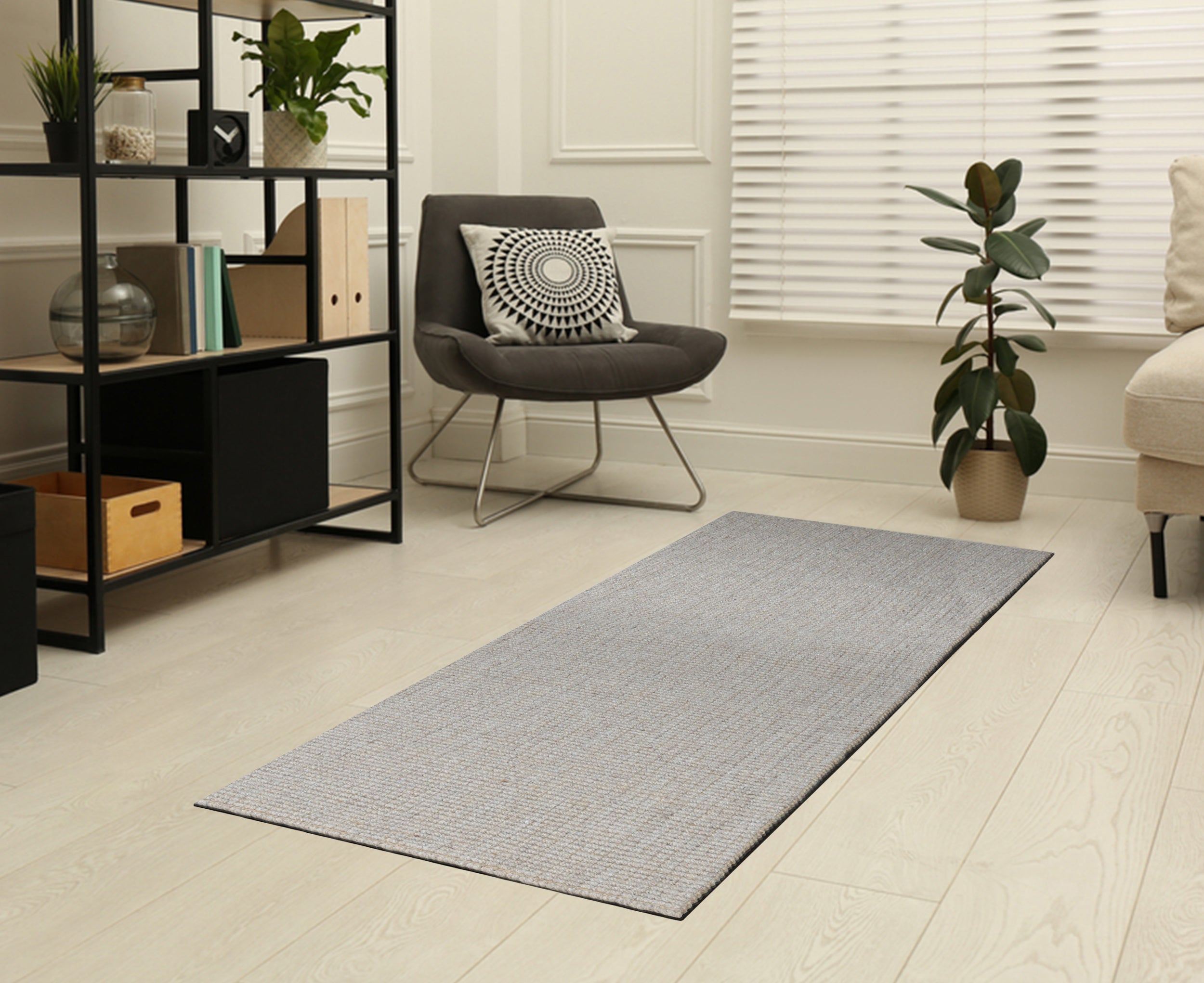 Premium Boucle Jute & Wool Rug - DelaraHome