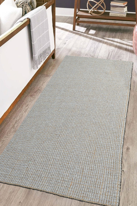 Premium Boucle Jute & Wool Rug - DelaraHome