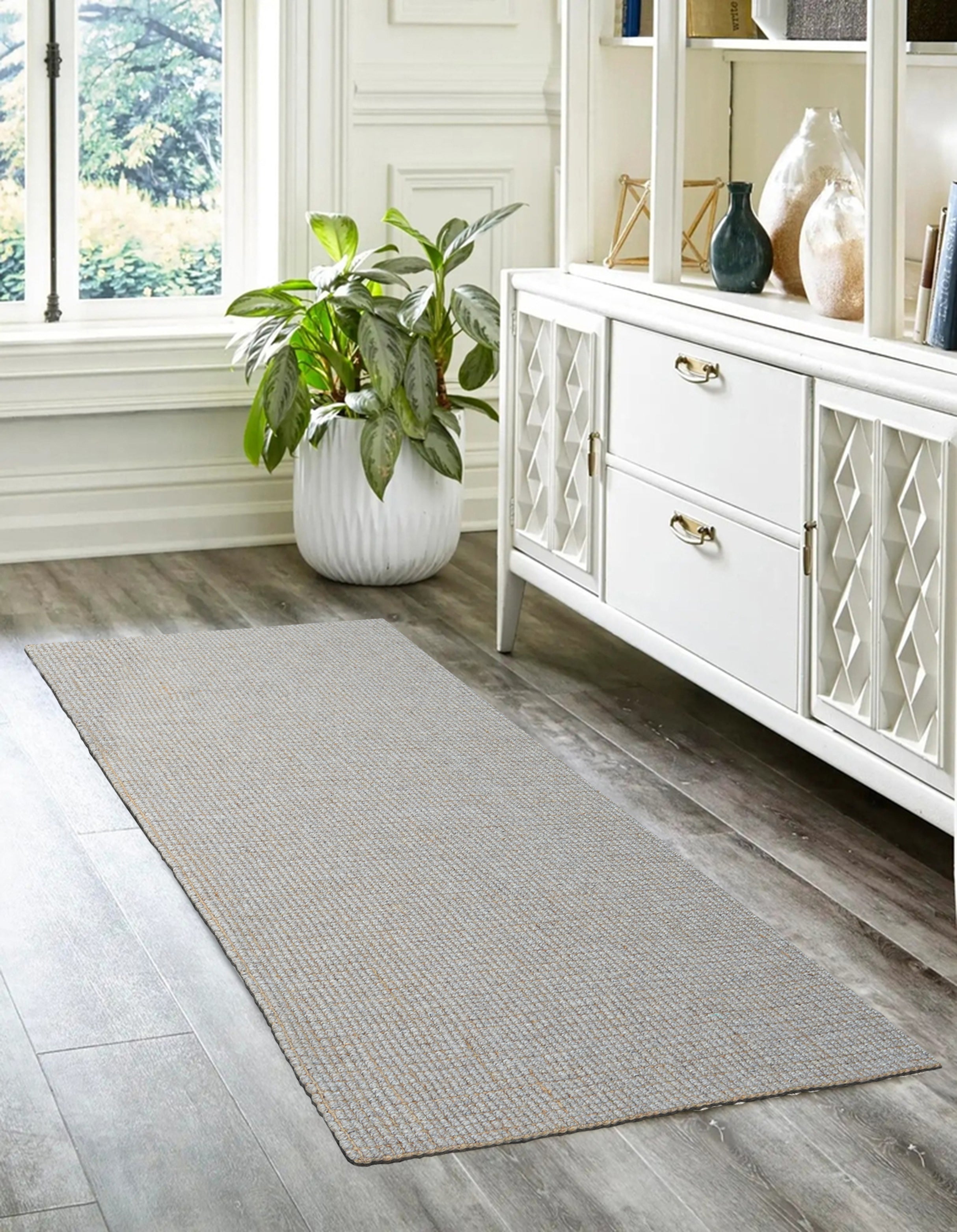 Premium Boucle Jute & Wool Rug - DelaraHome